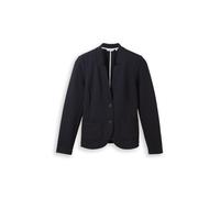 Tom Tailor Damenblazer 1038703 Basic Ottoman mit Taschen – Sky Captain Blue XXL