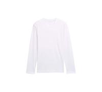 Tom Tailor - Slim Fit Langarmshirt mit Stretch white - Gr. - XXXL