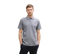Tom Tailor Slim Fit T-Shirt mit Stretch-Anteil, Tarmac Grey, XXL