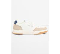 TOM TAILOR - Sneaker aus hochwertigem Kunstleder white-navy 41