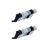 TOM TAILOR Sneaker Socken - bequeme Damen und Herren Socken - atmungsaktive Baumwollsocken für den Alltag und Freizeit - im praktischen 12er Pack Unisex, Farben:dark blue, SockSizes:43-46