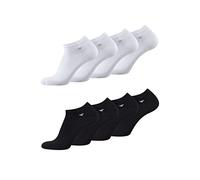 TOM TAILOR Sneaker Socken - bequeme Herrensocken - Socken für den Alltag und Freizeit - im praktischen 8er Pack, Farben:blk/wht, SockSizes:39-42