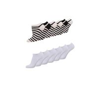 TOM TAILOR Sneaker Socken - Bequeme Unisex Socken für Alltag und Freizeit - Pink Stripes 39-42 - Im Praktischen 12er Pack