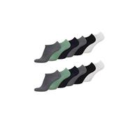 TOM TAILOR Sneaker Socken - bequeme Unisex Socken - Socken für den Alltag und Freizeit simple green 43-46- im praktischen 12er Pack