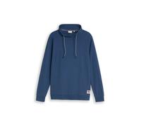 Tom Tailor - Snood Langarmshirt mit Waffelstruktur dark duck blue - Gr. - XXL
