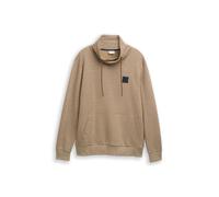 Tom Tailor - Snood Sweatshirt in Melange-Optik palm cashmere structure - Gr. - L