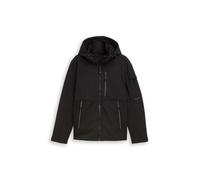 Tom Tailor - Softshell Jacke mit Kapuze Black - Gr. - XXL