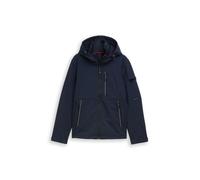 Tom Tailor Softshelljacke Herren Sky Captain Blau S – Regular Fit, 100% Polyester, mit Taschen