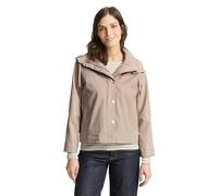 Tom Tailor - Ultralight Short Parka aus wasserabweisendem Material soft taupe grey - Gr. - S