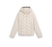 Steppjacke TOM TAILOR, Damen, Gr. S, sand stone beige, Steppware, Obermaterial: 100% Polyester. Futter: 100% Polyester, unifarben, regular fit normal, elastischer Bund, Jacken Steppjacke, mit Kapuze (