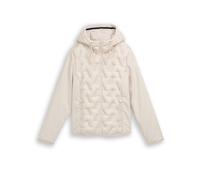 Steppjacke TOM TAILOR, Damen, Gr. XXL, sand stone beige, Steppware, Obermaterial: 100% Polyester. Futter: 100% Polyester, unifarben, regular fit normal, elastischer Bund, Jacken Steppjacke, mit Kapuze