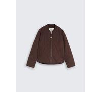 Tom Tailor - Steppjacke mit Bomberkragen java dark brown - Gr. - L