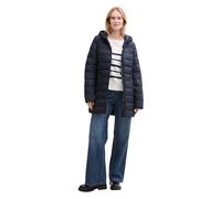 Steppmantel TOM TAILOR, Damen, Gr. XXL (44), blau (sky captain blau), Steppware, Obermaterial: 100% Polyester. Futter: 100% Polyester, unifarben, casual, regular fit Po-bedeckend, ohne Ausschnitt, Lan