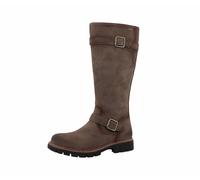 Tom Tailor Stiefel mit Schnallen - Damen - Gr. 40 - taupe