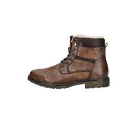 Tom Tailor Stiefelette Lederimitat Braun Warmfutter - 42
