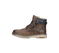 Tom Tailor Stiefelette Lederimitat Mokka Warmfutter - 46