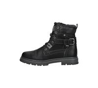 Schnürstiefelette TOM TAILOR "Tom Tailor Stiefelette Lederimitat", Herren, Gr. 44, schwarz, Lederimitat, Schuhe (18068045-44) schwarz