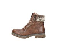 Winterboots TOM TAILOR Gr. 40, braun (dunkelbraun used) Damen Schuhe (94521807-40) dunkelbraun used
