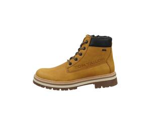 Tom Tailor Stiefelette Lederimitat/Textil Camel Warmfutter - 43