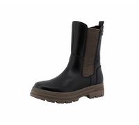 Tom Tailor Stiefelette mit farbiger Sohle - Damen - Gr. 42 - schwarz
