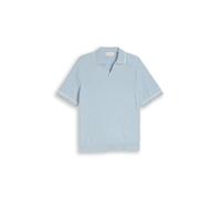 Tom Tailor - Strick-Poloshirt aus Baumwolle light blue grey - Gr. - XXL