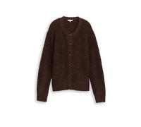 TOM TAILOR Strickjacke braun | L