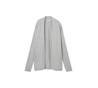 Tom Tailor Damen Basic Cardigan Strickjacke,21373 - medium Silver Grey Melange, M