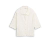 TOM TAILOR Strickjacke weiss | M