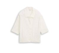 TOM TAILOR Strickjacke weiss | XS