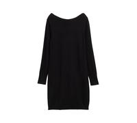 TOM TAILOR Damen Strickkleid mit U-Boot-Ausschnitt, 14482 - Deep Black, 38