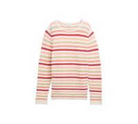 Tom Tailor - Strickpullover aus Baumwolle peachy knit stripe design - Gr. - XS