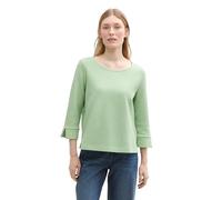 TOM TAILOR Strickpullover aus Bio-Baumwolle, Whisper White, L