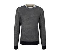 Tom Tailor - Strickpullover mit feiner Struktur navy white knit structure - Gr. - XXXL