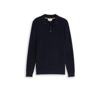 Tom Tailor - Strickpullover mit Polokragen sky captain blue - Gr. - XXL