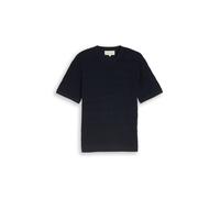 Tom Tailor - Strickpullover mit Rippstruktur sky captain blue - Gr. - XL