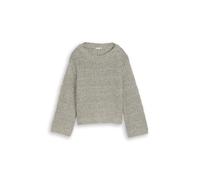 Tom Tailor - Strickpullover mit Wollanteil soft grey melange - Gr. - XXL
