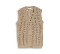 Tom Tailor - Strickweste mit V-Ausschnitt grün - Gr. - L