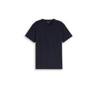 Tom Tailor - Strukturiertes T-Shirt blau - Gr. - S