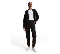 Denim Tom Tailor - Jogginghose mit Glitzer-Stickerei deep black - Gr. - L