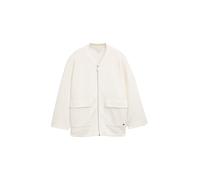 Tom Tailor - Sweatjacke aus Scuba whisper white - Gr. - L