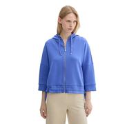 Tom Tailor Sweatjacke in Blau - Größe XL | Damen Sweatshirts Jacken