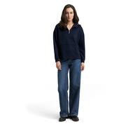 TOM TAILOR Troyer Pullover schwarz | XL