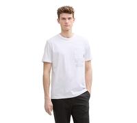 TOM TAILOR - T-Shirt mit Brusttasche White XXXL