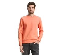 Tom Tailor Sweatshirt mit Rundhalsausschnitt Regular Fit Baumwoll-Mix Koralle XL