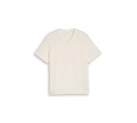 Tom Tailor - T-Shirt aus Baumwolle gardenia white - Gr. - XL
