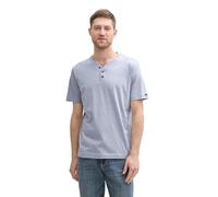 TOM TAILOR T-Shirt mit Foto-Print, Dove Blue, XS