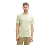 Tom Tailor t-shirt with print M 1045627-29078-lime cream green (877488) Gelb M