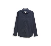 Tom Tailor - Tailliertes bedrucktes Hemd blau - Gr. - XXXL