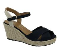 TOM TAILOR Tailor Damen 1190101 Sandalette, Navy, 37 EU