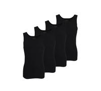 Tom Tailor Tank-Top Herren Rippe schwarz, 9